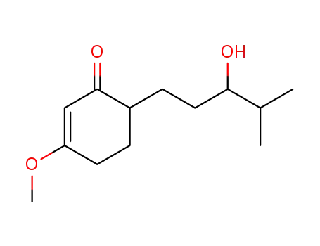6-(3-hydroxy-4-methylpentyl)-3-methoxycyclohex-2-enone