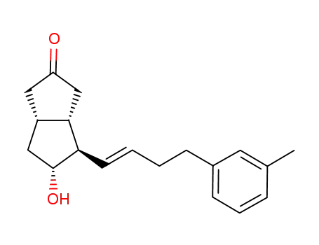 (3aS,4R,5R,6aR)-5-hydroxy-4-[(E)-4-m-tolylbut-1-enyl]hexahydropentalen-2(1H)-one
