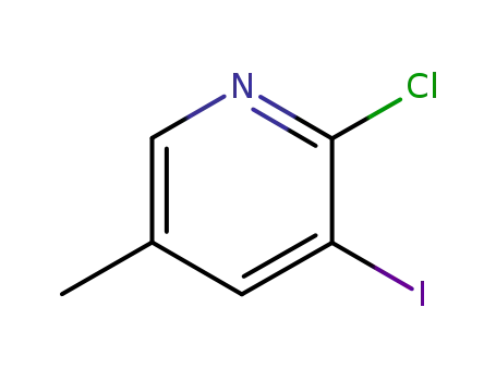 Molecular Structure of 59782-91-1 (2-CHLORO-3-IODO-5-PICOLINE)