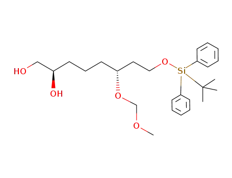 1,2-Octanediol,
8-[[(1,1-dimethylethyl)diphenylsilyl]oxy]-6-(methoxymethoxy)-, (2R,6R)-