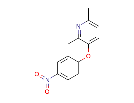 3-(4-nitrophenoxy)-2,6-dimethylpyridine