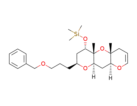 [2-(3-benzyloxy-propyl)-4a,10a-dimethyl-3,4,4a,5,8a,9,9a,10a-octahydro-2H-1,8,10-trioxa-anthracen-4-yloxy]-trimethyl-silane