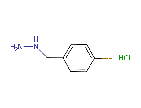 4-Fluorobenzylhydrazine hydrochloride 1059626-05-9