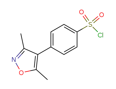 Benzenesulfonyl chloride, 4-(3,5-dimethyl-4-isoxazolyl)-