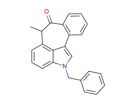 2-benzyl-6-methyl-2,6-dihydro-2-aza-dibenzo[cd,h]azulen-7-one