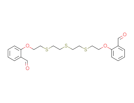 Molecular Structure of 887502-63-8 (1,17-diformyl-1,2;16,17-dibenzo-3,15-dioxa-6,9,12-trithiaheptadeca-1,16-diene)