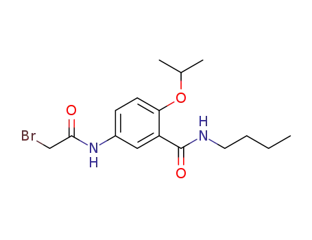 5-(2-bromoacetamido)-N-butyl-2-isopropoxybenzamide