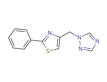 1-[(2-phenylthiazol-4-yl)methyl]-1H-1,2,4-triazole