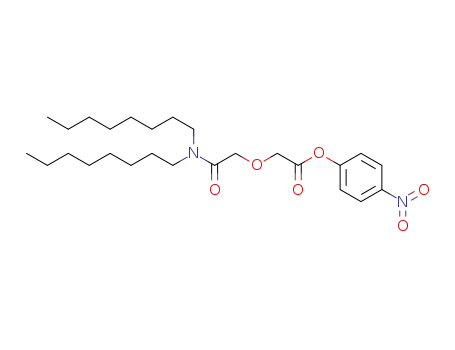 Molecular Structure of 1354344-55-0 (4-nitrophenyl-2-(2-(dioctylamino)-2-oxoethoxy)acetate)
