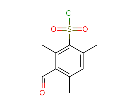 3-formyl-2,4,6-trimethylbenzenesulfonyl chloride