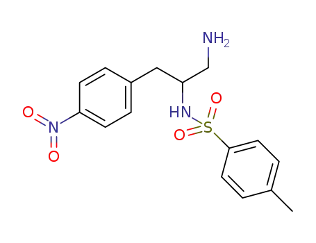 N-[1-amino-3-(4-nitrophenyl)propan-2-yl]-4-methylbenzene-1-sulfonamide