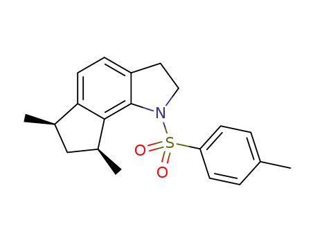 (6R,8S)-6,8-dimethyl-1-(toluene-4-sulfonyl)-1,2,3,6,7,8-hexahydro-1-aza-as-indacene