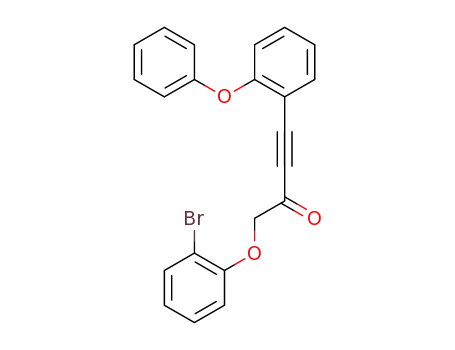 1-(2-bromophenoxy)-4-(2-phenoxyphenyl)but-3-yn-2-one