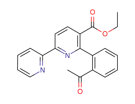 6-(2-acetylphenyl)-2,2'-bipyridine-5-carboxylic acid ethyl ester