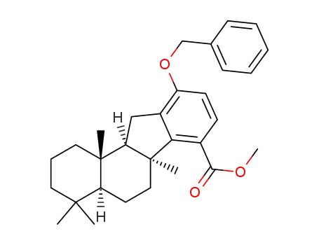 (4aS,6aS,11aR,11bS)-methyl 10-(benzyloxy)-4,4,6a,11b-tetramethyl-2,3,4,4a,5,6,6a,11,11a,11b-decahydro-1H-benzo[a]fluorene-7-carboxylate