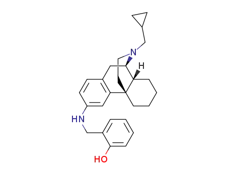 (-)-17-(cyclopropylmethyl)-N-(2-hydroxybenzyl)-morphinan-3-amine