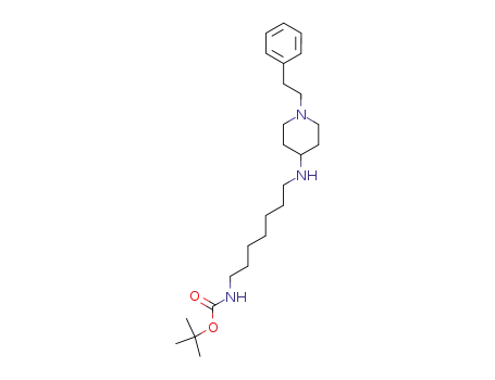 tert-butyl [7-(1-phenethylpiperidin-4-ylamino)heptyl]carbamate