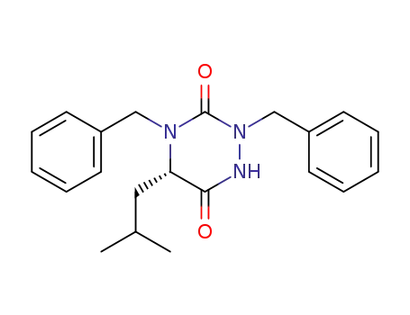 (S)-2,4-dibenzyl-5-isobutyl-[1,2,4]triazine-3,6-dione