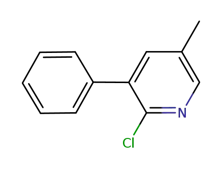 2-chloro-5-methyl-3-phenylpyridine