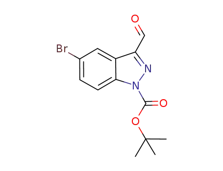 tert-부틸 5-브로모-3-포르밀-1H-인다졸-1-카르복실레이트