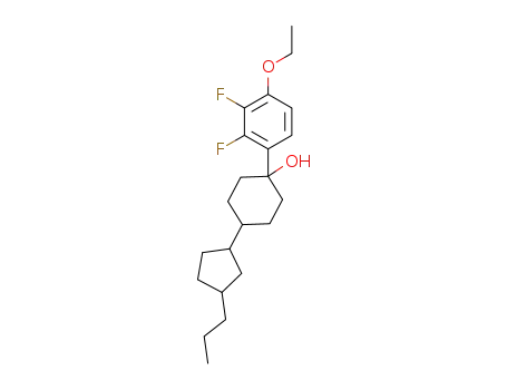1-(4-ethoxy-2,3-difluorophenyl)-4-(3-propylcyclopentyl)cyclohexanol