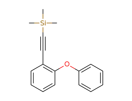 trimethyl[(2-phenoxyphenyl)ethynyl]silane