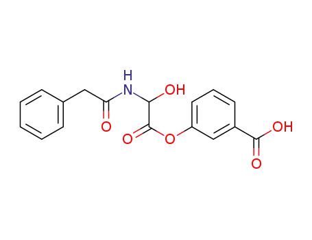 3-carboxy phenyl N-(phenylacetyl)-α-hydroxy glycinate