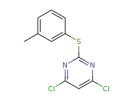 4,6-dichloro-2-(m-tolylthio)pyrimidine