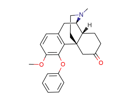 Molecular Structure of 4978-42-1 (4-Phenoxy-6-oxo-levoMethorphan)