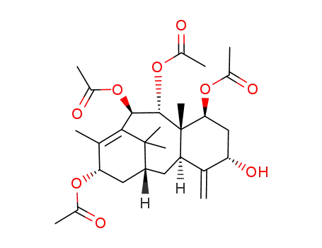 Molecular Structure of 87193-98-4 (2-Deacetoxydecinnamoyltaxinine J)