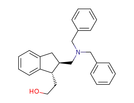 2-((1S,2R)-2-((dibenzylamino)methyl)-2,3-dihydro-1H-inden-1-yl)ethanol