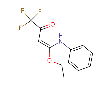 3-Buten-2-one, 4-ethoxy-1,1,1-trifluoro-4-(phenylamino)-, (3E)-