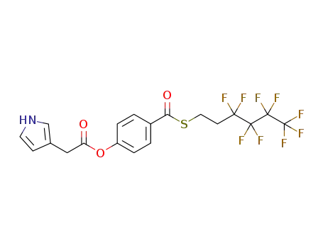 4-((3,3,4,4,5,5,6,6,6-nonafluorohexylthio)carbonyl)phenyl