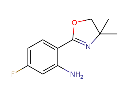 2-(4,4-dimethyl-4,5-dihydrooxazol-2-yl)-5-fluoroaniline