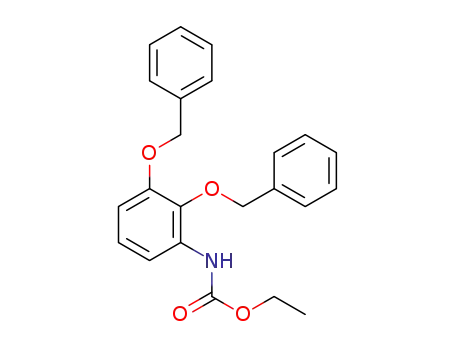 ethyl 2,3-bis(benzyloxy)phenylcarbamate