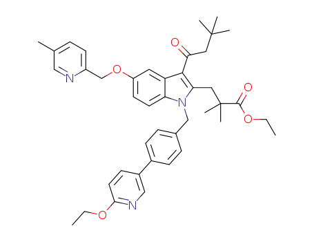 C<sub>42</sub>H<sub>49</sub>N<sub>3</sub>O<sub>5</sub>