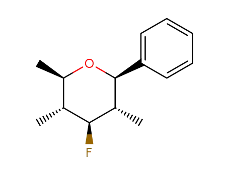 (2R,3R,4S,5S,6R)-4-fluoro-2,3,5-trimethyl-6-phenyltetrahydro-2H-pyran