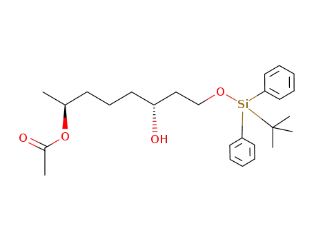 2,6-Octanediol, 8-[[(1,1-dimethylethyl)diphenylsilyl]oxy]-, 2-acetate,
(2S,6R)-