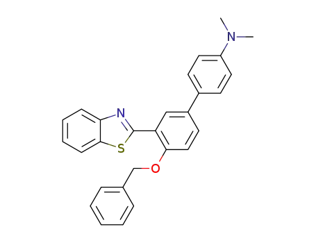 2-{2-(benzyloxy)-5-[4-(dimethylamino)phenyl]phenyl}benzothiazole