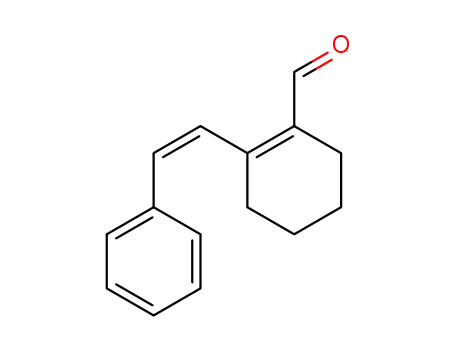 2-(cis-β-styryl)-3,4,5,6-tetrahydrobenzaldehyde