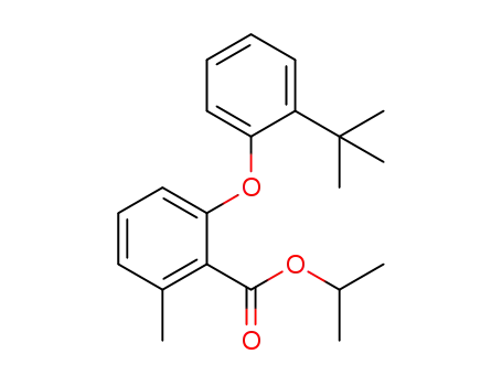 2-(2-tert-butylphenoxy)-6-methylbenzoic acid isopropyl ester