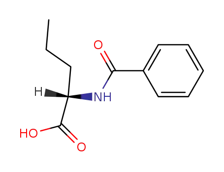 Molecular Structure of 5632-87-1 (<i>N</i>-benzoyl-L-norvaline)