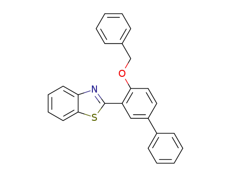 2-[2-(benzyloxy)-5-phenylphenyl]benzothiazole