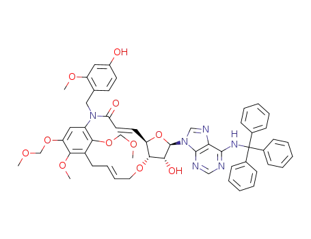 C<sub>54</sub>H<sub>54</sub>N<sub>6</sub>O<sub>11</sub>