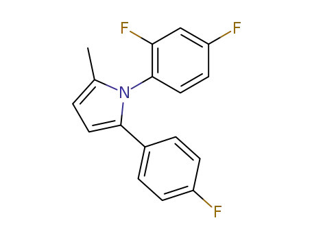 1-(2,4-difluorophenyl)-2-methyl-5-(4-fluorophenyl)-1H-pyrrole