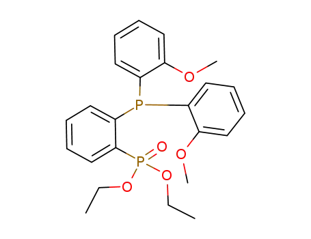 1-diethylphosphonato-2-bis(2-methoxyphenyl)phosphinobenzene