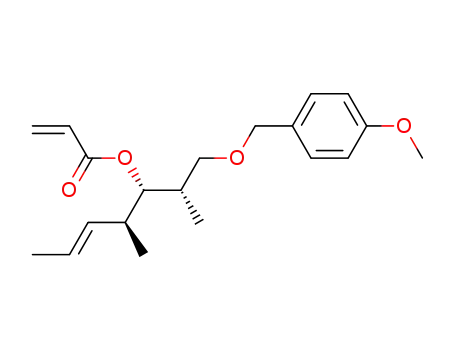 acrylic acid 1-[2-(4-methoxy-benzyloxy)-1-methyl-ethyl]-2-methyl-pent-3-enyl ester
