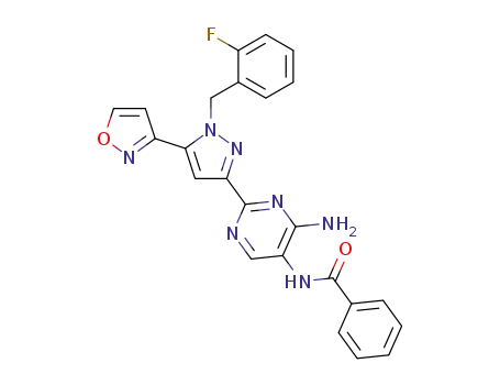 C<sub>24</sub>H<sub>18</sub>FN<sub>7</sub>O<sub>2</sub>