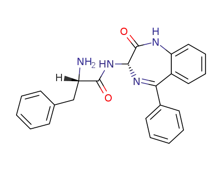 (S,S)-2-amino-N-(2-oxo-5-phenyl-2,3-dihydro-1H-benzo[e][1,4]diazepin-3-yl)-3-phenylpropionamide