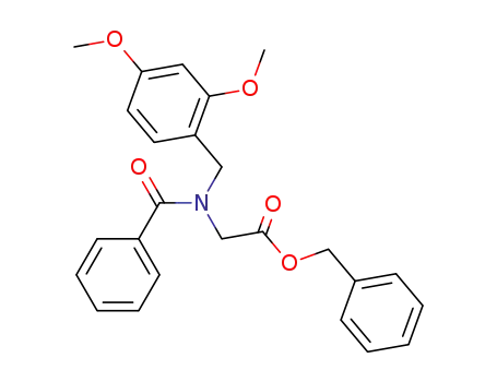 N-benzoyl-N-(2,4-dimethoxybenzyl)glycine benzyl ester